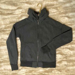 Lululemon Gray Mock Neck Zip Up